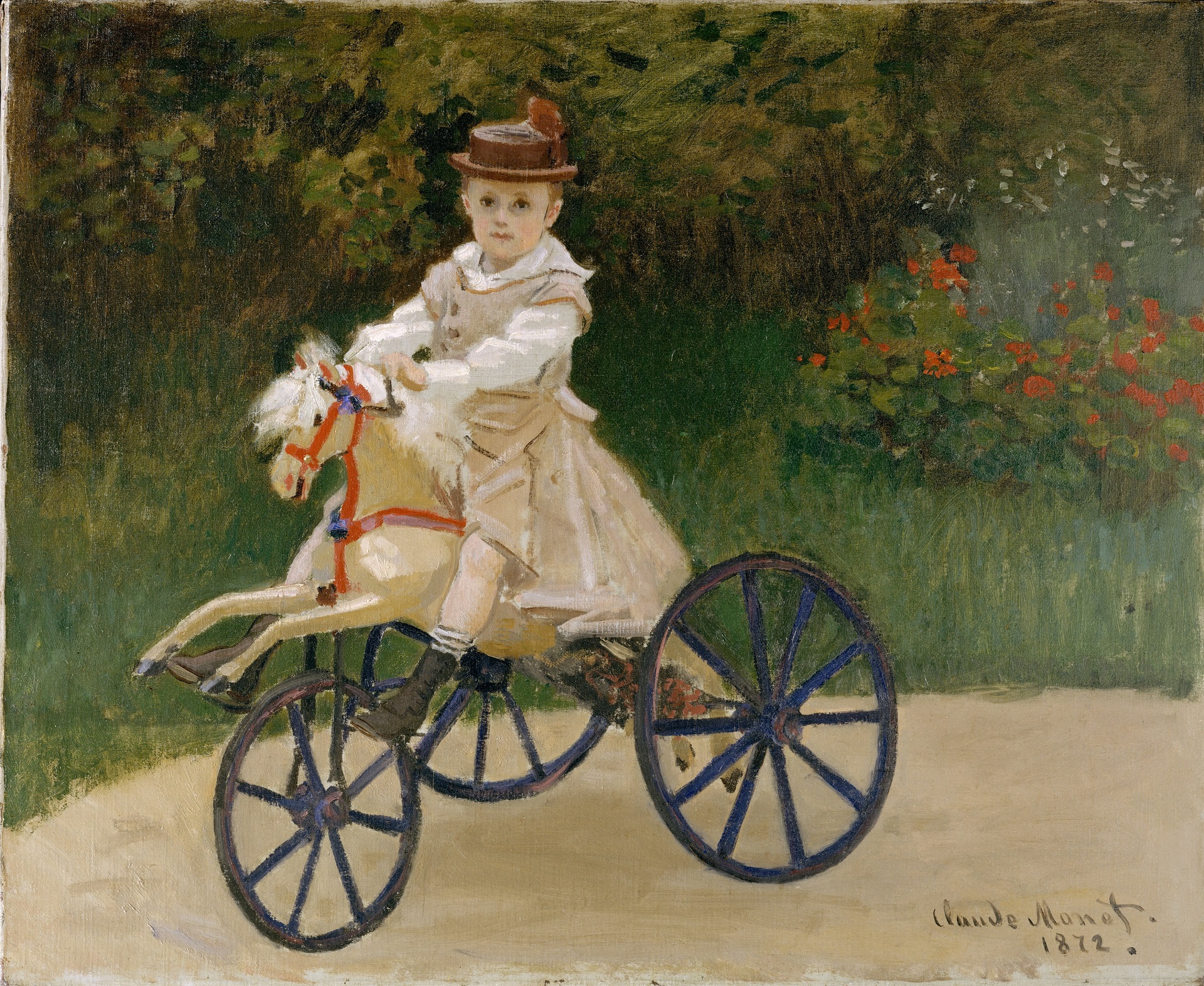 Jean Monet on a Mechanical Horse 1872
